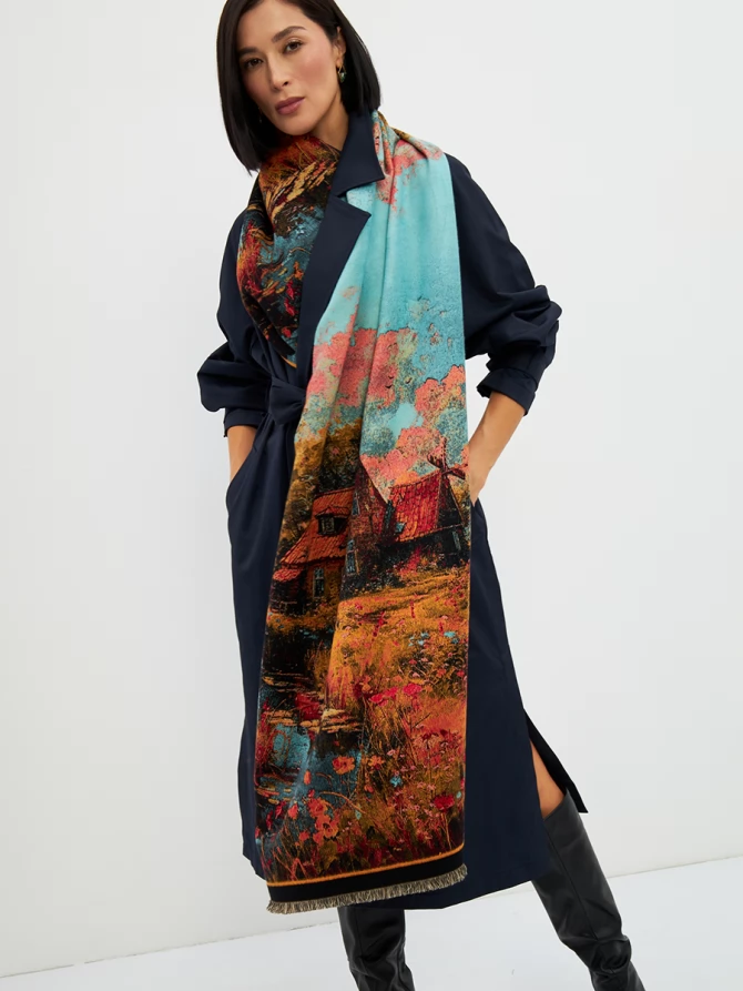 Палантин женский RH25-29-3