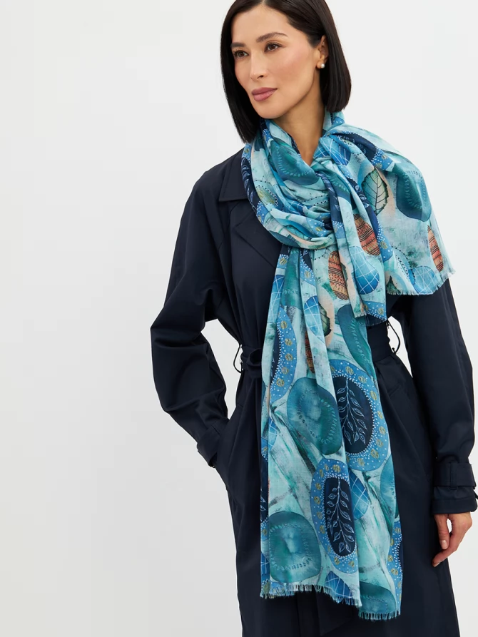 Палантин женский KSH25-K12517