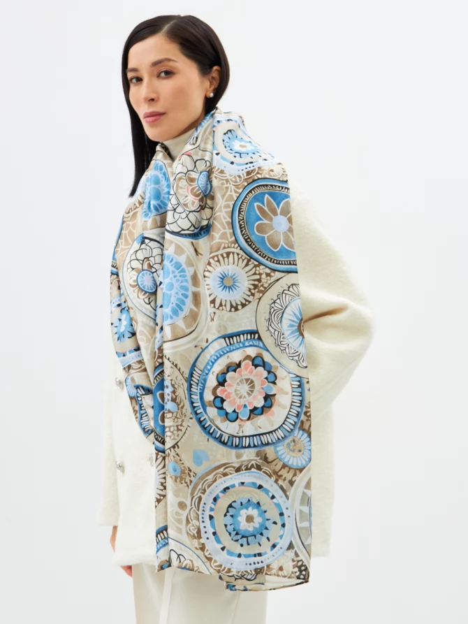 Палантин женский D2-1353-1