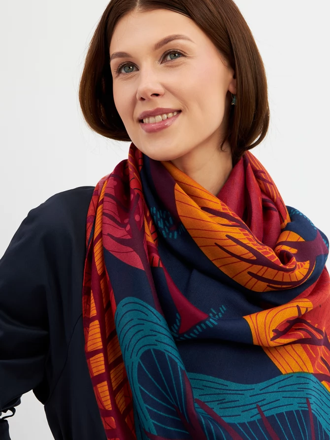 Палантин женский SHU4-103-5