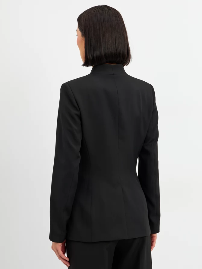 Жакет без воротника OD-876-1 черный