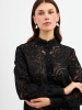 Блузка из кружевной ткани OD-977-2 черный