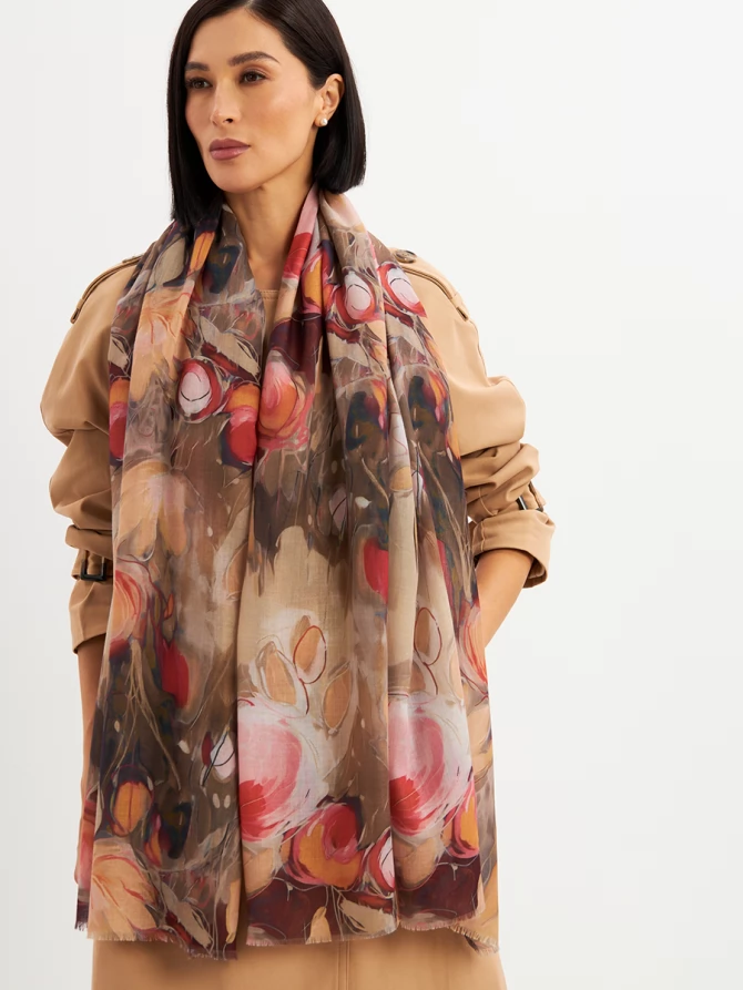 Палантин женский KSH25-1254-3