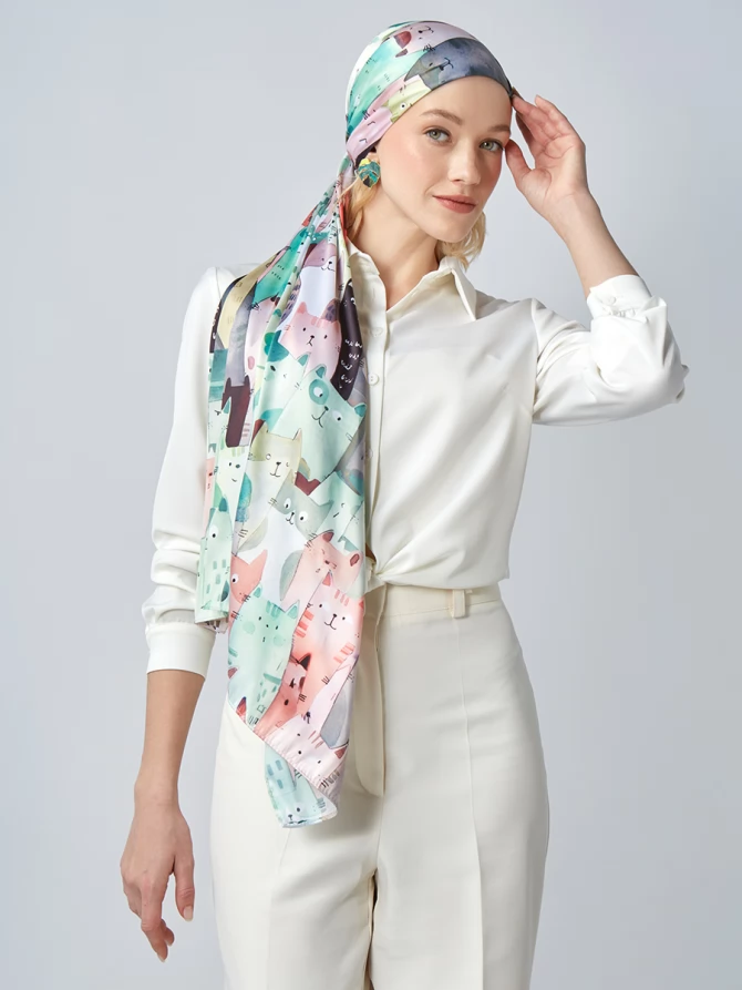 Палантин женский KSH16-145-3