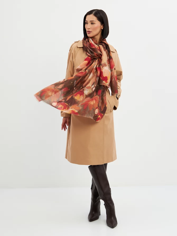 Палантин женский KSH25-1254-4