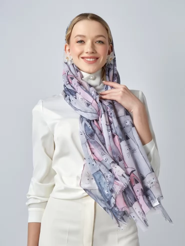 Палантин женский KSH16-128-1