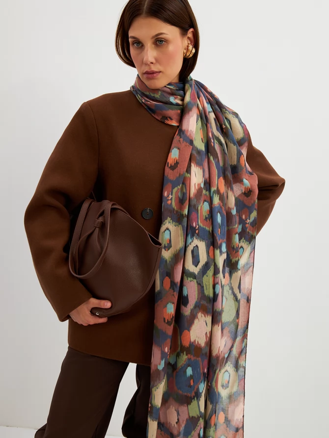 Палантин женский KSH25-K1251