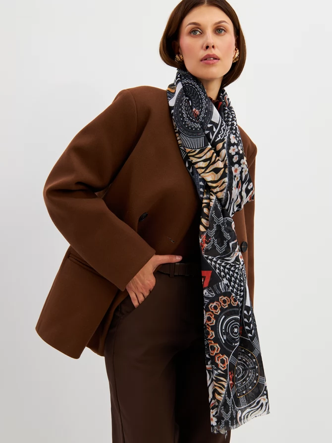 Палантин женский KSH25-K1253