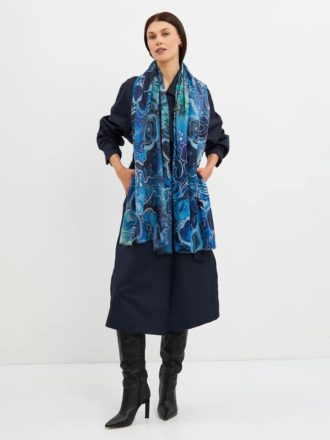 Палантин женский KSH25-K12515