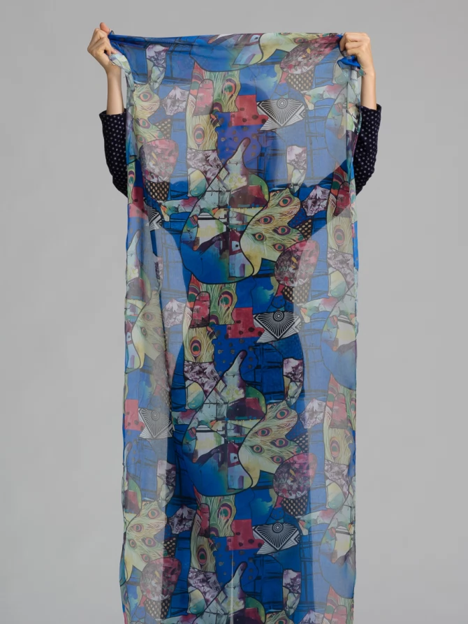 Палантин KSH9-1022-4