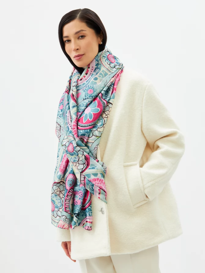 Палантин женский D2-1353-2