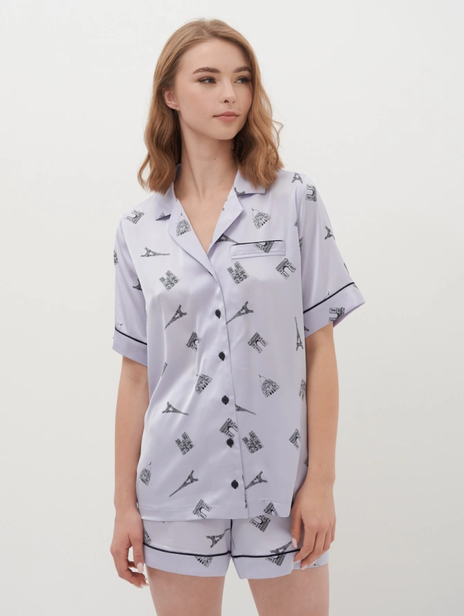 Рубашка из армани-шелка