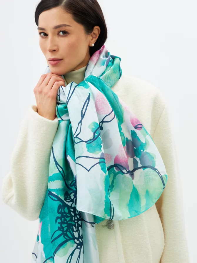 Палантин женский D2-1351-4